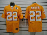 Nike Buccaneers -22 Doug Martin Orange Alternate With Hall of Fame 50th Patch Stitched NFL Elite Jer