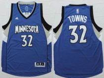 Minnesota Timberwolves -32 Karl-Anthony Towns Blue Stitched NBA Jersey Minnesota Timberwolves -32 Karl-Anthony Towns Blue Stitched NBA Jersey