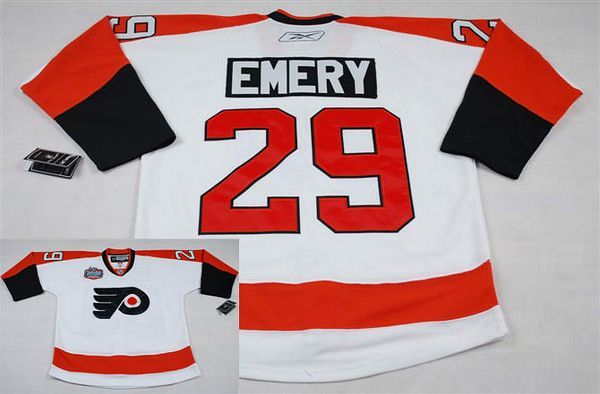 Philadelphia Flyers -29 Ray Emery Stitched White Winter Classic NHL Jersey