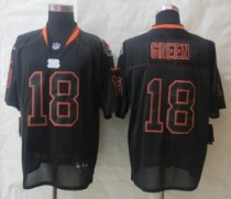 New Nike Cincinnati Bengals 18 Green Lights Out Black Elite Jersey New Nike Cincinnati Bengals 18 Green Lights Out Black Elite Jersey