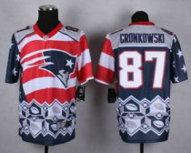 Nike New England Patriots -87 Rob Gronkowski Navy Blue NFL Elite Noble Fashion Jersey Nike New England Patriots -87 Rob Gronkowski Navy Blue NFL Elite Noble Fashion Jersey