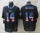 New Nike Buffalo Bills -14 Sammy Watkins USA Flag Fashion Black Elite Jerseys
