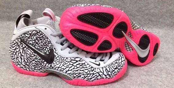 Authentic Nike air foamposite pro Elephant Print
