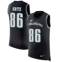 Nike Eagles -86 Zach Ertz Black Alternate Stitched NFL Limited Rush Tank Top Jersey Nike Eagles -86 Zach Ertz Black Alternate Stitched NFL Limited Rush Tank Top Jersey