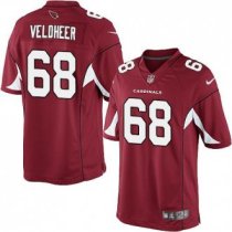 Nike Arizona Cardinals -68 Veldheer Jersey Red Elite Home Jersey