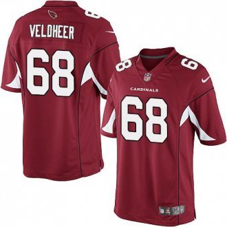Nike Arizona Cardinals -68 Veldheer Jersey Red Elite Home Jersey