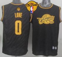 Cleveland Cavaliers -0 Kevin Love Black Precious Metals Fashion The Finals Patch Stitched NBA Jersey Cleveland Cavaliers -0 Kevin Love Black Precious Metals Fashion The Finals Patch Stitched NBA Jersey
