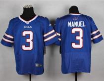 Nike Bills -3 EJ Manuel Royal Blue Team Color Men's Stitched NFL New Elite Jersey Nike Bills -3 EJ Manuel Royal Blue Team Color Men's Stitched NFL New Elite Jersey