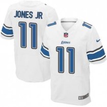 Nike Detroit Lions -11 Marvin Jones Jr White Stitched NFL Elite Jersey Nike Detroit Lions -11 Marvin Jones Jr White Stitched NFL Elite Jersey