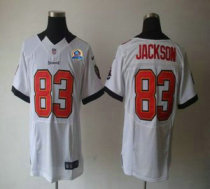 Nike Buccaneers -83 Vincent Jackson White With Hall of Fame 50th Patch Stitched NFL Elite Jersey Nike Buccaneers -83 Vincent Jackson White With Hall of Fame 50th Patch Stitched NFL Elite Jersey
