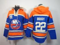 New York Islanders -22 Mike Bossy Baby Blue Sawyer Hooded Sweatshirt Stitched NHL Jersey New York Islanders -22 Mike Bossy Baby Blue Sawyer Hooded Sweatshirt Stitched NHL Jersey