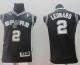 Revolution 30 San Antonio Spurs #2 Kawhi Leonard Black Youth Stitched NBA Jersey