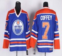 Edmonton Oilers -7 Paul Coffey Light Blue CCM Throwback Stitched NHL Jersey Edmonton Oilers -7 Paul Coffey Light Blue CCM Throwback Stitched NHL Jersey