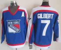 New York Rangers -7 Rod Gilbert Blue White CCM Throwback Stitched NHL Jersey New York Rangers -7 Rod Gilbert Blue White CCM Throwback Stitched NHL Jersey
