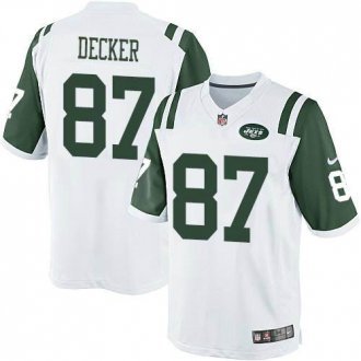 NEW Jets -87 Eric Decker White NFL Limited Jersey