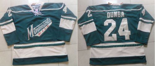 Minnesota Wild -24 Matt Dumba Green Stitched NHL Jersey