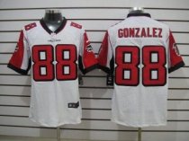 Nike Falcons 88 Tony Gonzalez White Stitched NFL Elite Jersey Nike Falcons 88 Tony Gonzalez White Stitched NFL Elite Jersey