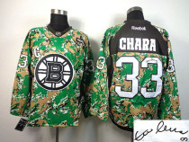 Autographed Boston Bruins -33 Zdeno Chara Camo Veterans Day Practice NHL Jersey Autographed Boston Bruins -33 Zdeno Chara Camo Veterans Day Practice NHL Jersey
