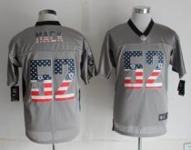 Nike Oakland Raiders -52 Khalil Mack Grey NFL Elite USA Flag Fashion Jersey Nike Oakland Raiders -52 Khalil Mack Grey NFL Elite USA Flag Fashion Jersey