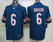 Nike Bears -6 Jay Cutler Navy Blue Team Color Stitched NFL Limited Jersey Nike Bears -6 Jay Cutler Navy Blue Team Color Stitched NFL Limited Jersey