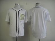 Detroit Tigers Blank White USMC Cool Base Stitched MLB Jersey