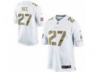 NEW Baltimore Ravens -27 Ray Rice White Jerseys(game USA)