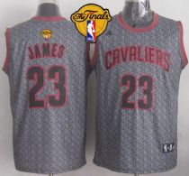 Cleveland Cavaliers -23 LeBron James Grey Static Fashion The Finals Patch Stitched NBA Jersey Cleveland Cavaliers -23 LeBron James Grey Static Fashion The Finals Patch Stitched NBA Jersey