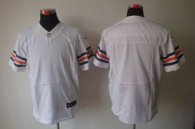 Nike Bears Blank White Stitched NFL Elite Jersey