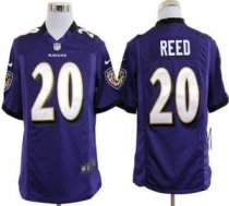Nike Ravens -20 Ed Reed Purple Team Color Stitched NFL Game Jersey Nike Ravens -20 Ed Reed Purple Team Color Stitched NFL Game Jersey