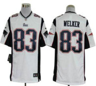 Nike Patriots -83 Wes Welker White Stitched NFL Game Jersey