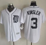 Detroit Tigers #3 Ian Kinsler New White Cool Base Stitched MLB Jersey