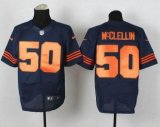 Nike Chicago Bears -50 Shea McClellin Navy Blue 1940s Throwback NFL Elite Jersey