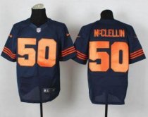 Nike Chicago Bears -50 Shea McClellin Navy Blue 1940s Throwback NFL Elite Jersey Nike Chicago Bears -50 Shea McClellin Navy Blue 1940s Throwback NFL Elite Jersey