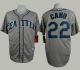 Seattle Mariners #22 Robinson Cano Grey Cool Base Stitched MLB Jersey