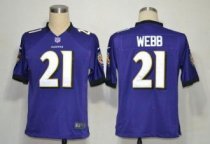 Nike Ravens -21 Lardarius Webb Purple Team Color Stitched NFL Game Jersey Nike Ravens -21 Lardarius Webb Purple Team Color Stitched NFL Game Jersey