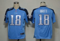 Nike Titans -18 Kenny Britt Light Blue Team Color Stitched NFL Game Jersey