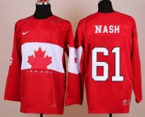 Olympic 2014 CA 61 Rick Nash Red Stitched NHL Jersey Olympic 2014 CA 61 Rick Nash Red Stitched NHL Jersey