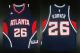 Revolution 30 Atlanta Hawks -26 Kyle Korver Blue Stitched NBA Jersey