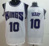 Sacramento Kings -10 Mike Bibby White Throwback Stitched NBA Jersey Sacramento Kings -10 Mike Bibby White Throwback Stitched NBA Jersey