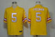 Nike Buccaneers -5 Josh Freeman Orange Alternate Stitched NFL Game Jersey