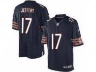 NEW Chicago Bears -17 Alshon Jeffery Blue Jerseys(Limited)