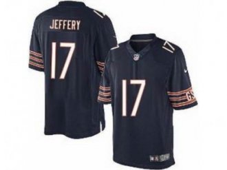 NEW Chicago Bears -17 Alshon Jeffery Blue Jerseys(Limited)