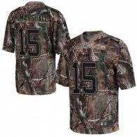 Nike Bears -15 Brandon Marshall Camo Stitched NFL Realtree Elite Jersey