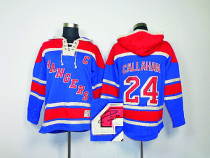 Autographed New York Rangers -24 Ryan Callahan Blue Sawyer Hooded Sweatshirt Stitched NHL Jersey Autographed New York Rangers -24 Ryan Callahan Blue Sawyer Hooded Sweatshirt Stitched NHL Jersey