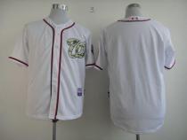 Washington Nationals Blank White USMC Cool Base Stitched MLB Jersey