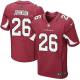 Nike Arizona Cardinals -26 Rashad Johnson Red Team Color Stitched NFL Elite Jersey