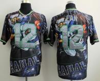 Nike Seattle Seahawks #12 Fan Team Color Men‘s Stitched NFL Elite Fanatical Version Jersey