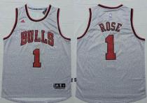 Revolution 30 Chicago Bulls -1 Derrick Rose Grey Stitched NBA Jersey Revolution 30 Chicago Bulls -1 Derrick Rose Grey Stitched NBA Jersey