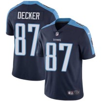Nike Titans -87 Eric Decker Navy Blue Alternate Stitched NFL Vapor Untouchable Limited Jersey Nike Titans -87 Eric Decker Navy Blue Alternate Stitched NFL Vapor Untouchable Limited Jersey