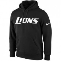 Detroit Lions Nike Black KO Wordmark Performance Hoodie Detroit Lions Nike Black KO Wordmark Performance Hoodie